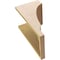 Ekena Millwork 11"W x 11"D x 22"H Wide Moab Rough Cedar Woodgrain TimberThane Corbel, Primed Tan CORUR11X11X22MOARCPR - alternate 4